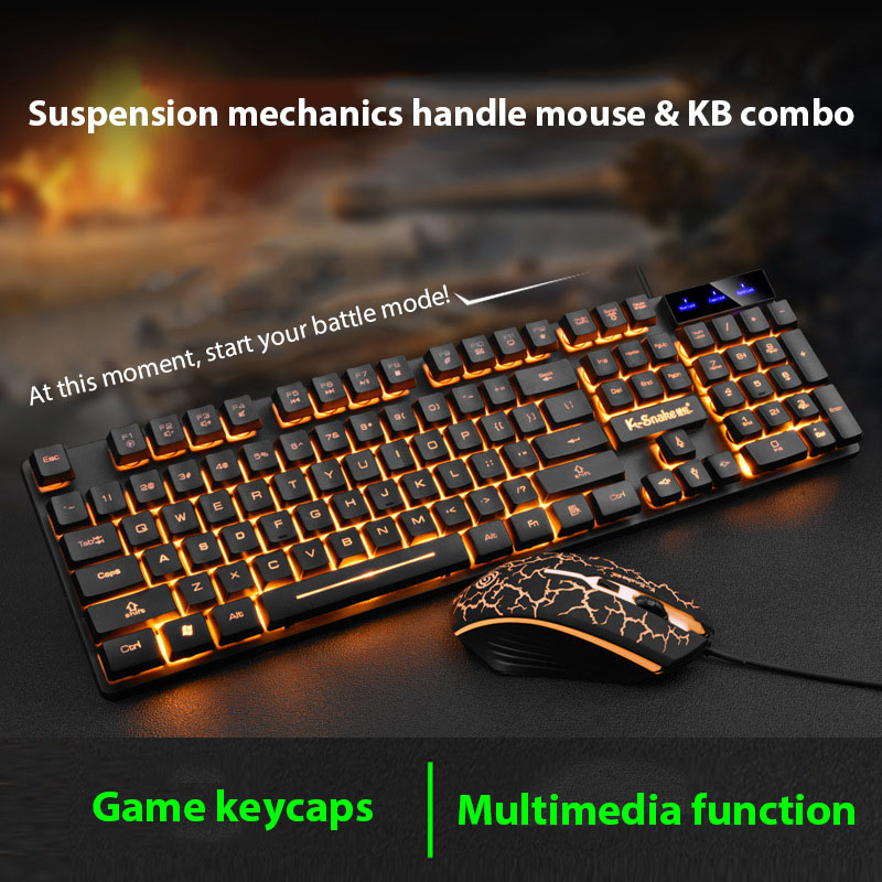 Gaming Keyboard Mouse And Headset Combo - KM320 Klavye Ve Fare Seti Su