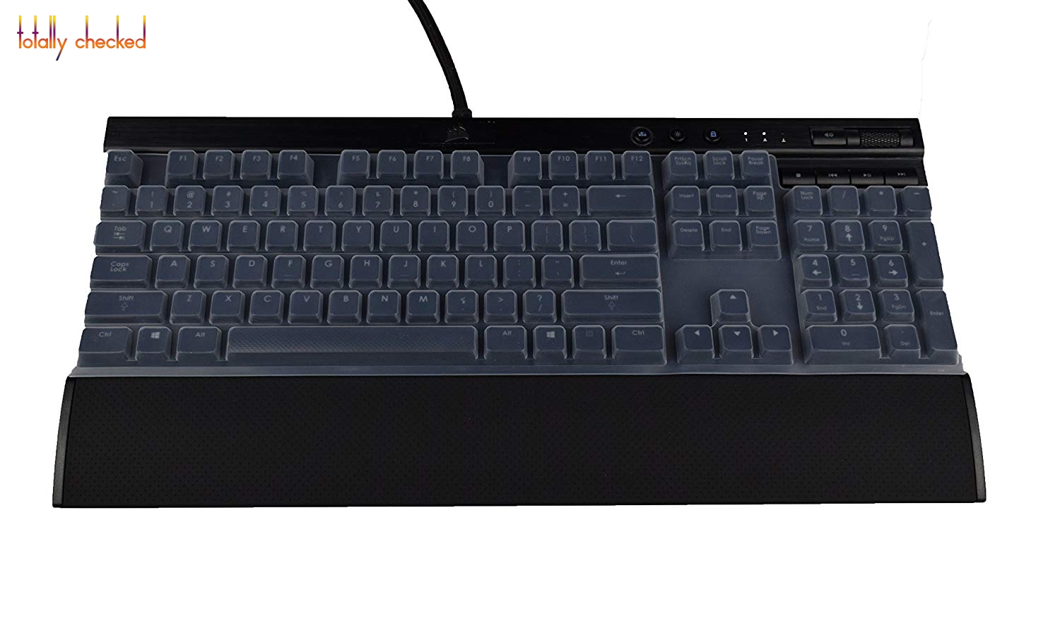 Gaming Keyboard No Rgb - Silikon klavye kapak cilt koruyucu Corsair