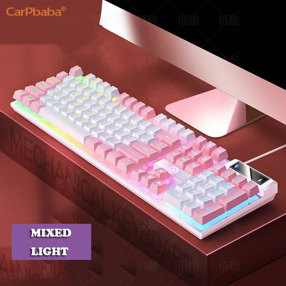 Gaming Keyboard Budget - Carpbaba K500 104 Tuşlu USB Kablolu