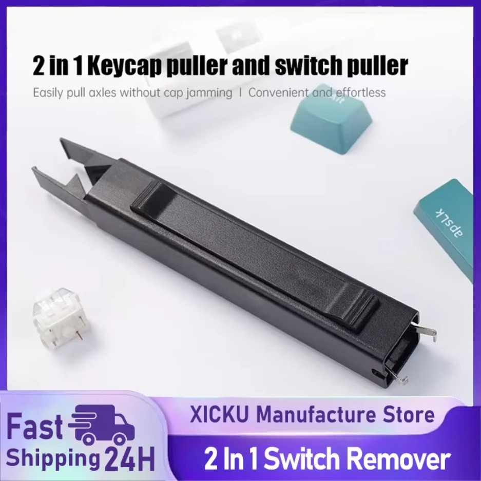 Keycap Puller Ring - 2'si 1 Arada Switch Çektirme Aparatı