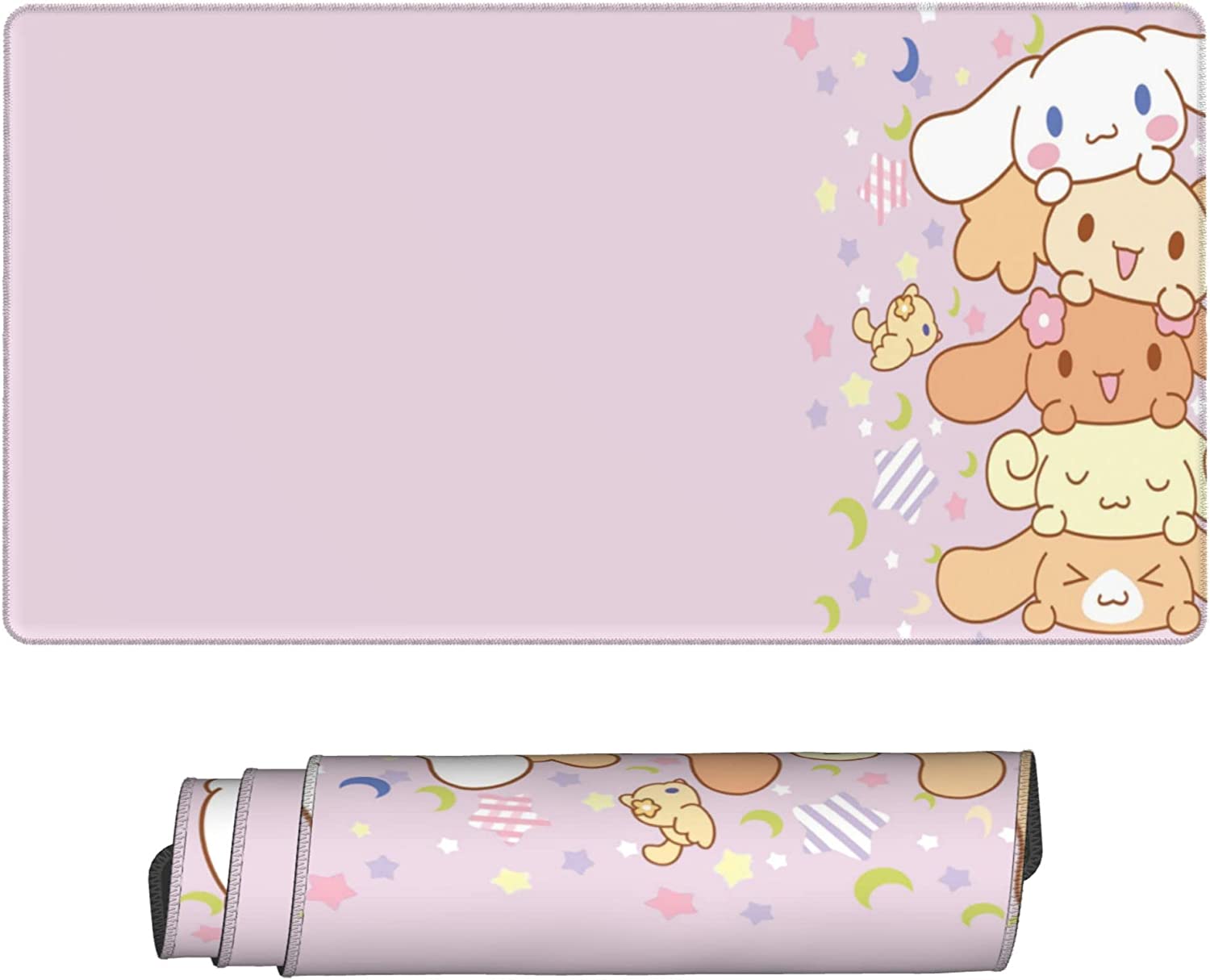 Gaming Keyboard And Mouse Pad - Kawaii sevimli köpek fare altlığı yenilik