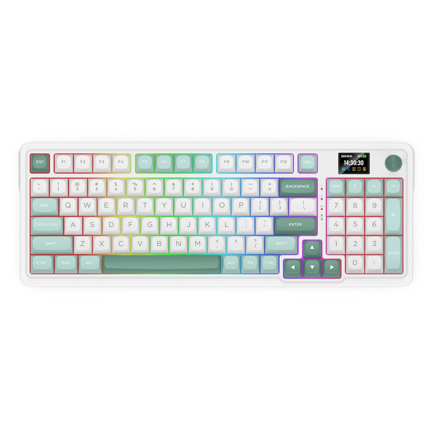 Gaming Keyboard Thocky - Redragon K719 Kablosuz Conta Oyun 95