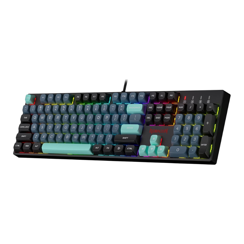 Gaming Keyboard Thocky - Redragon K582 SE Kablolu RGB 104