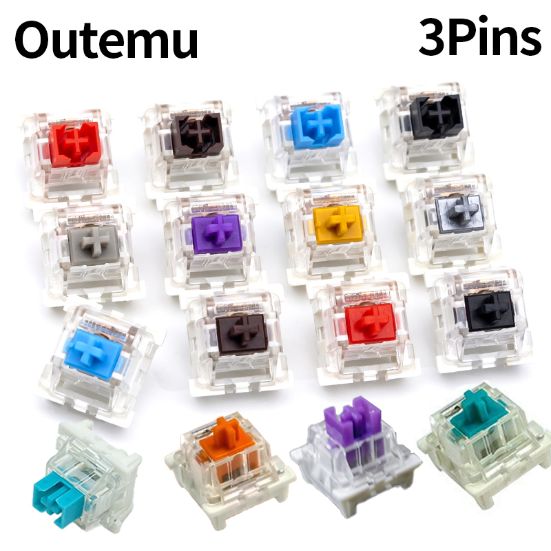 Gaming Keyboard Thocky - Outemu Anahtarı Klavye 3Pin Toz Geçirmez