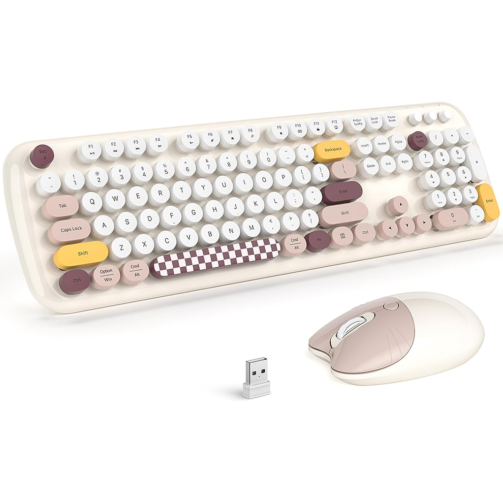 Gaming Keyboard Budget - MOFII Kablosuz Klavye ve Fare Kombinasyonu,