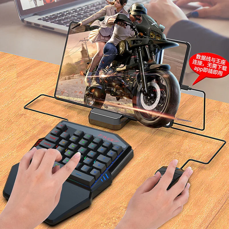 T-WOLF TF900 tek elle klavye t - Gaming Keyboard Mouse And Headset Combo incelemesi ve fiyatı