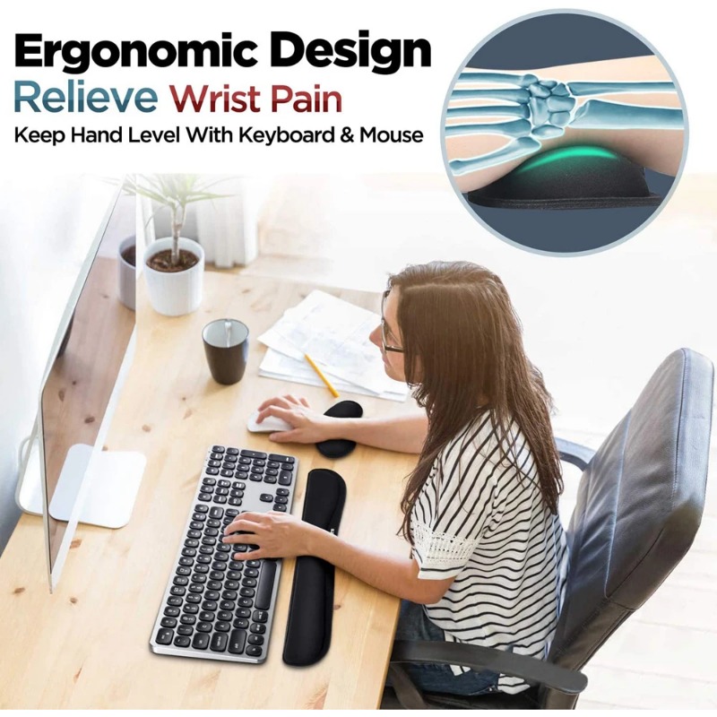 Ergonomik Klavye Bilek Desteği - Gaming Keyboard Mouse Set incelemesi ve fiyatı