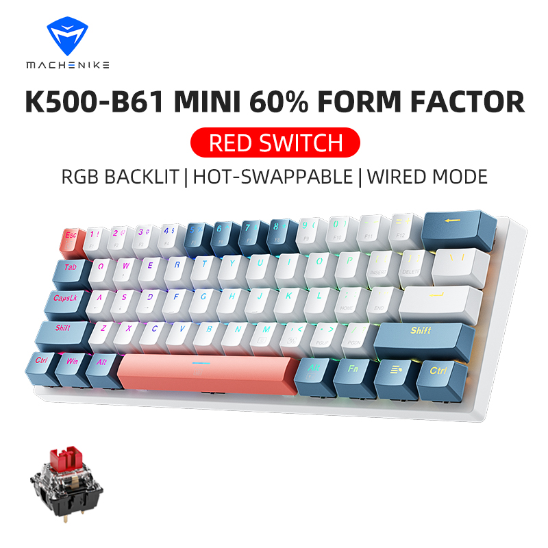 K500-B61 Machenike Mini Mekani - Gaming Keyboard Thocky incelemesi ve fiyatı