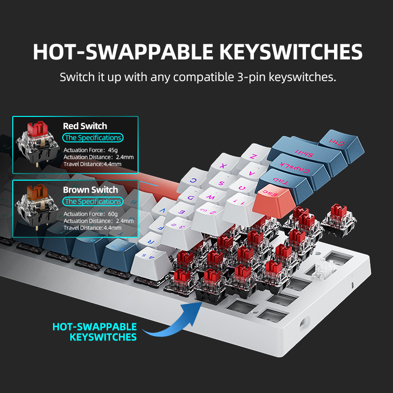 K500-B61 Machenike Mini Mekani - Gaming Keyboard Thocky incelemesi ve fiyatı