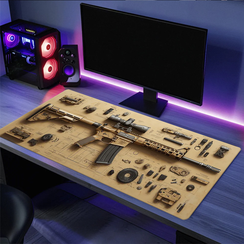 Parçaları Sökülebilir Yumuşak  - Gaming Keyboard And Mouse Pad incelemesi ve fiyatı