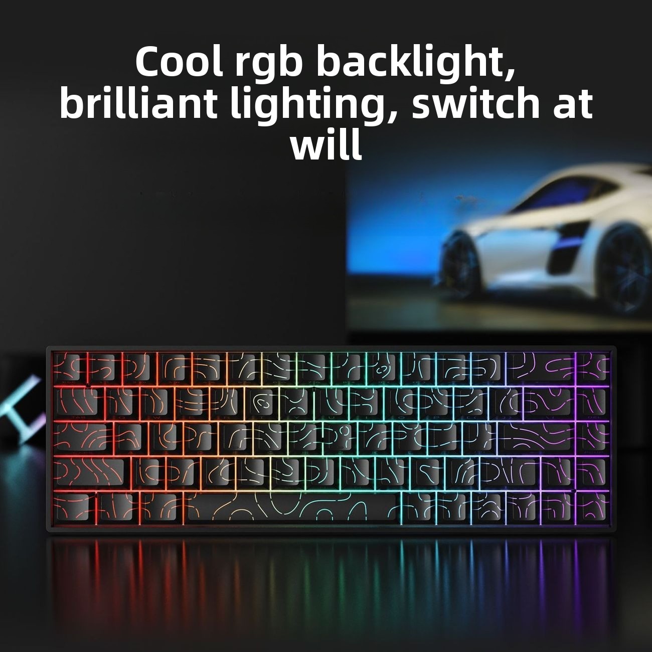 %60 Kablosuz Bluetooth 2.4G Me - Gaming Keyboard Mobile incelemesi ve fiyatı