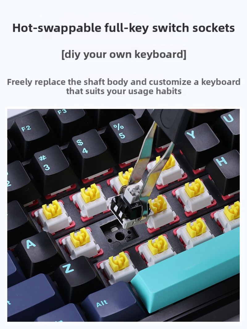AULA F87 Pro Kablosuz Mekanik  - Gaming Keyboard Thocky incelemesi ve fiyatı