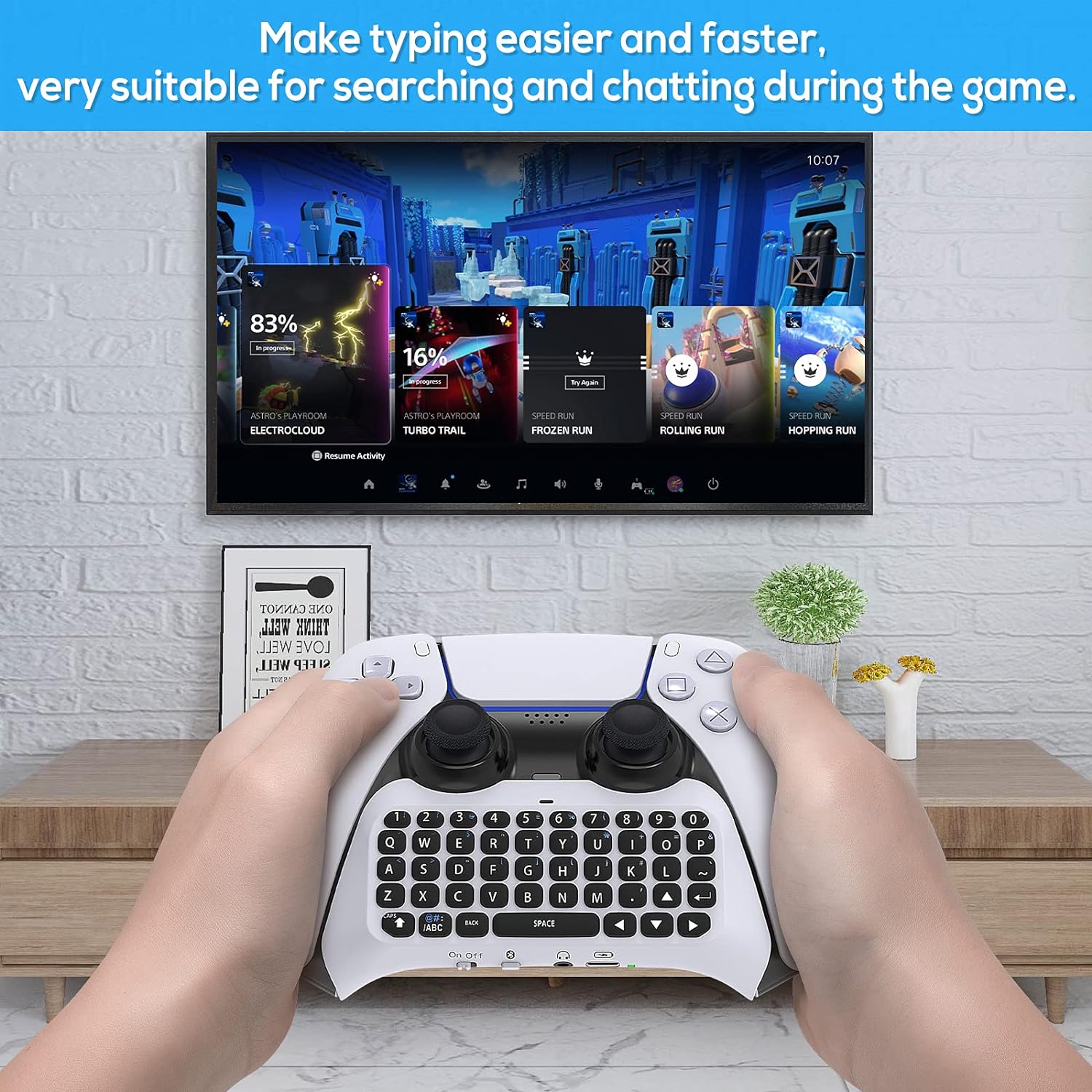PS5 denetleyicisi için, DualSe - Gaming Keyboard Bluetooth incelemesi ve fiyatı