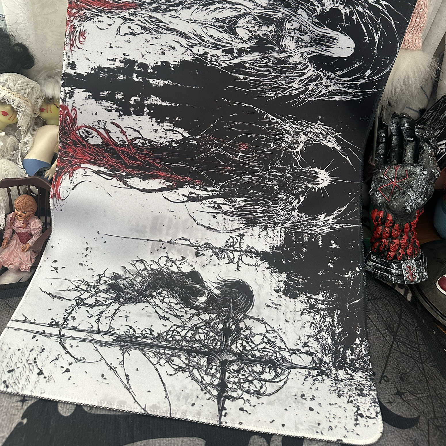 Karanlık Melek Sanat Tasarımı  - Gaming Keyboard And Mouse Pad incelemesi ve fiyatı