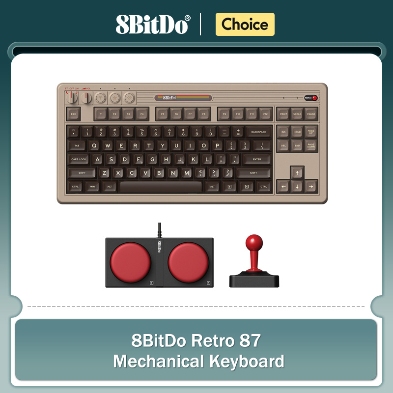 8BitDo Retro Mekanik Klavye, B - Gaming Keyboard He incelemesi ve fiyatı