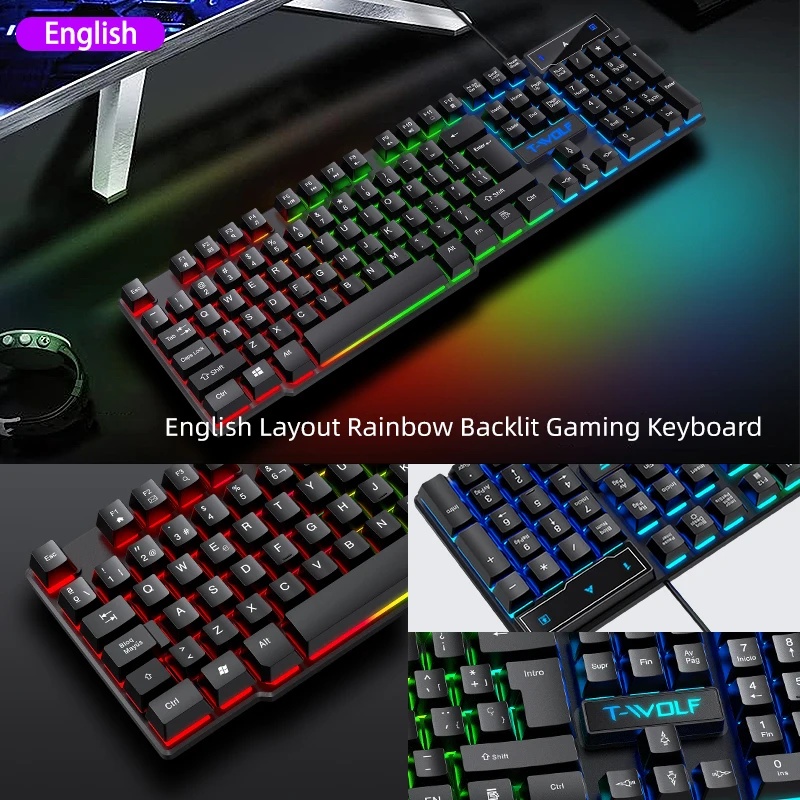 5'i 1 Arada Oyun Seti: 4 Renkl - Gaming Keyboard Mouse And Headset Combo incelemesi ve fiyatı