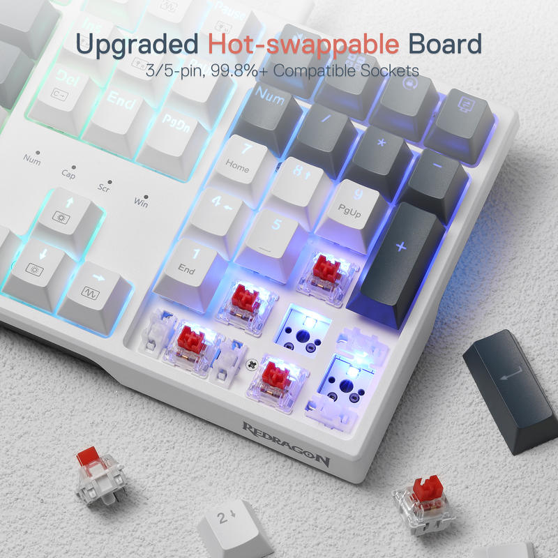 Redragon K668 RGB Oyun Klavyes - Gaming Keyboard Thocky incelemesi ve fiyatı