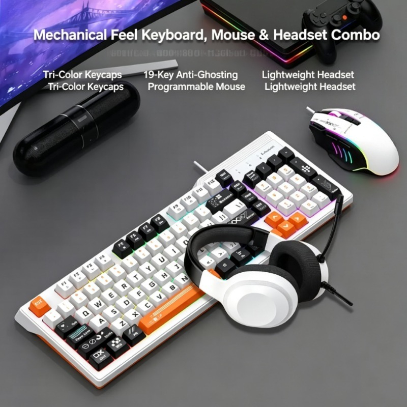 K8pro 3'ü 1 Arada Oyun Kombosu - Gaming Keyboard Mouse And Headset Combo incelemesi ve fiyatı