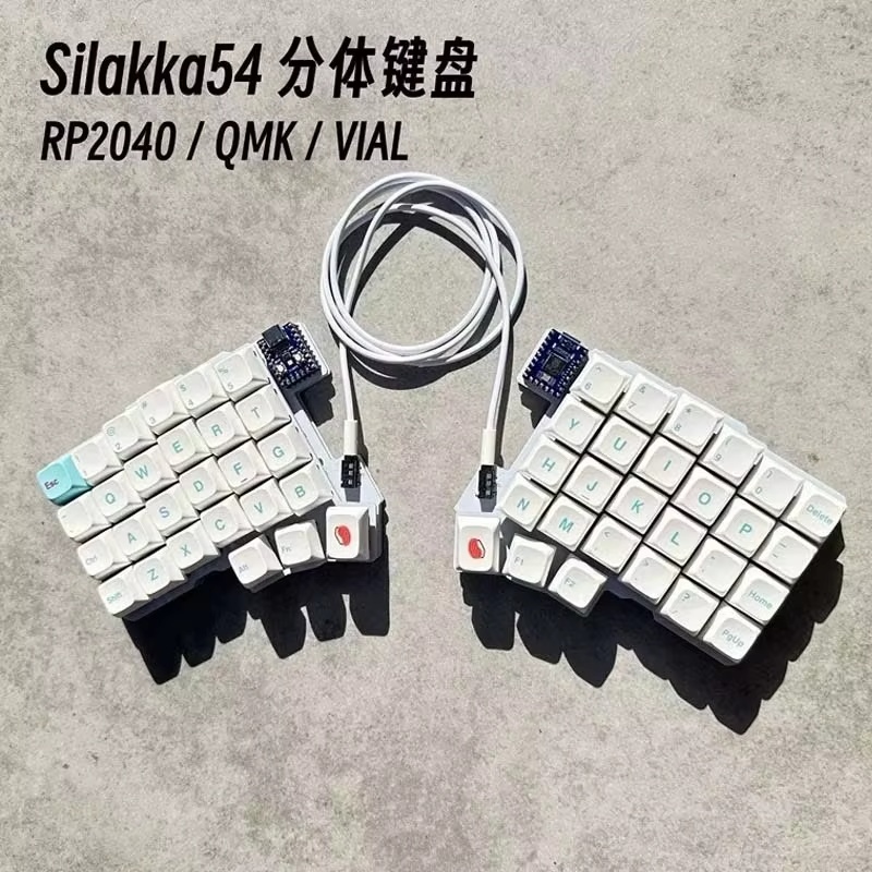 Silakka54 Ergonomik Bölünmüş M - Gaming Keyboard Hot Swappable incelemesi ve fiyatı