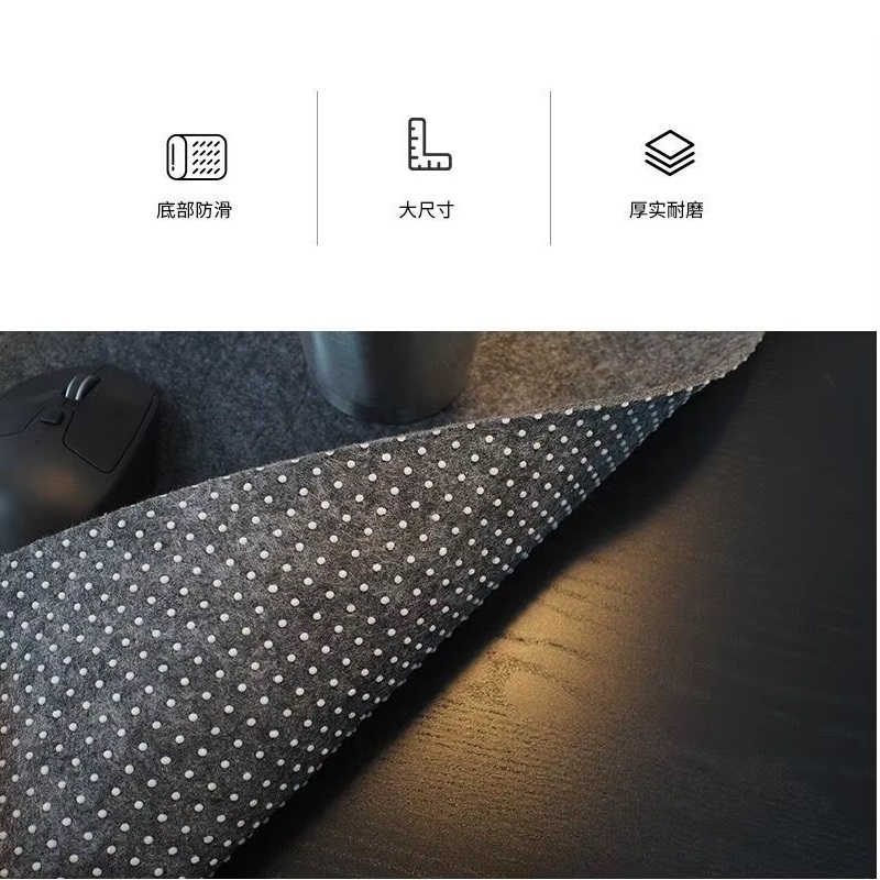 80cm X 40cm koyu gri büyük oyu - Gaming Keyboard And Mouse Pad incelemesi ve fiyatı