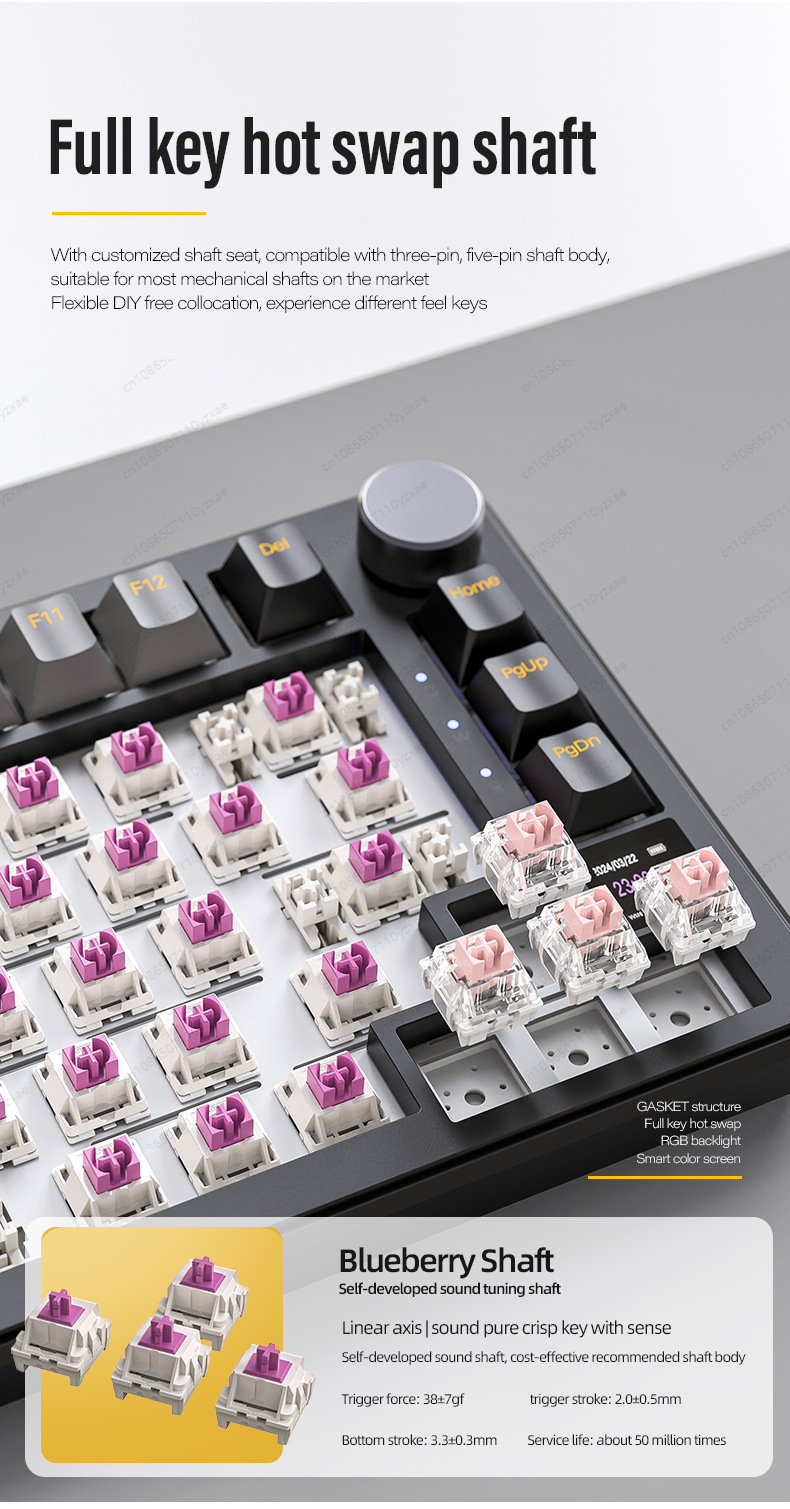 2024 Yeni AL66 Mekanik Klavye  - Gaming Keyboard Hot Swappable incelemesi ve fiyatı