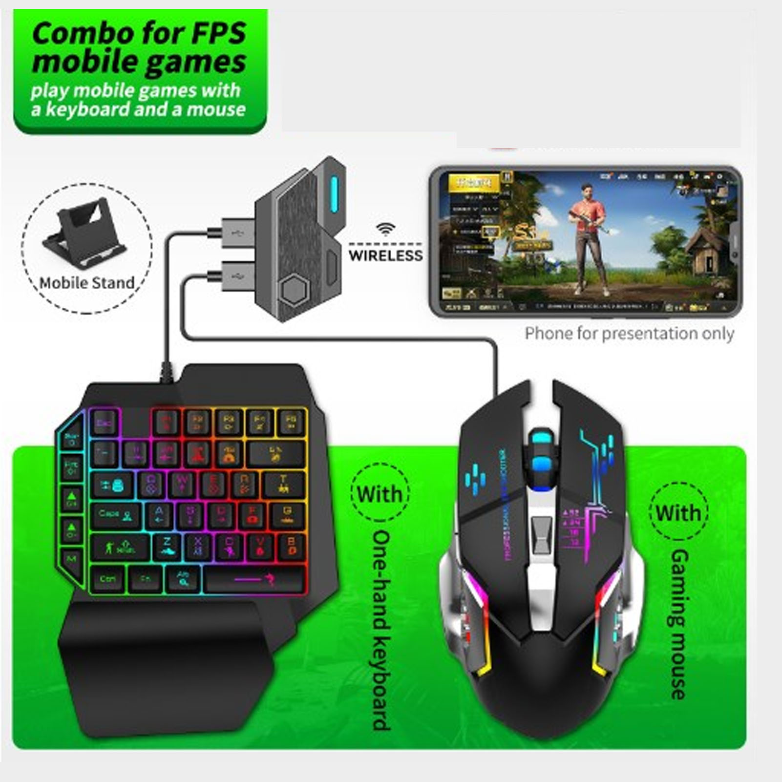 Mobil Oyun Combo Paketi Blueto - Gaming Keyboard Bluetooth incelemesi ve fiyatı