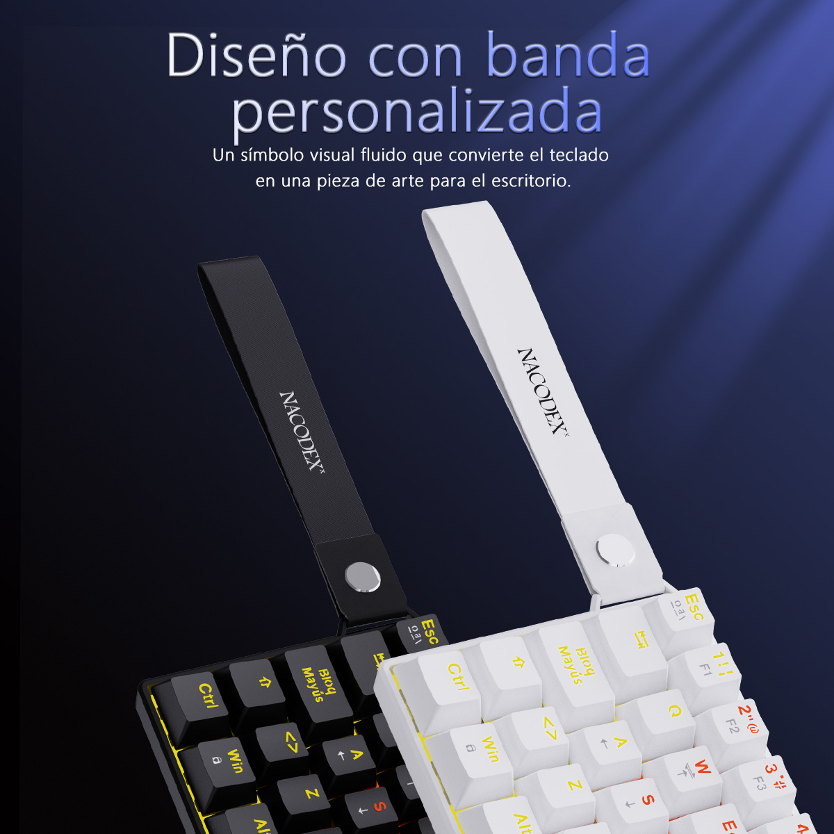 AJAZZ NK61 İspanyolca Düzenli  - Gaming Keyboard Thocky incelemesi ve fiyatı
