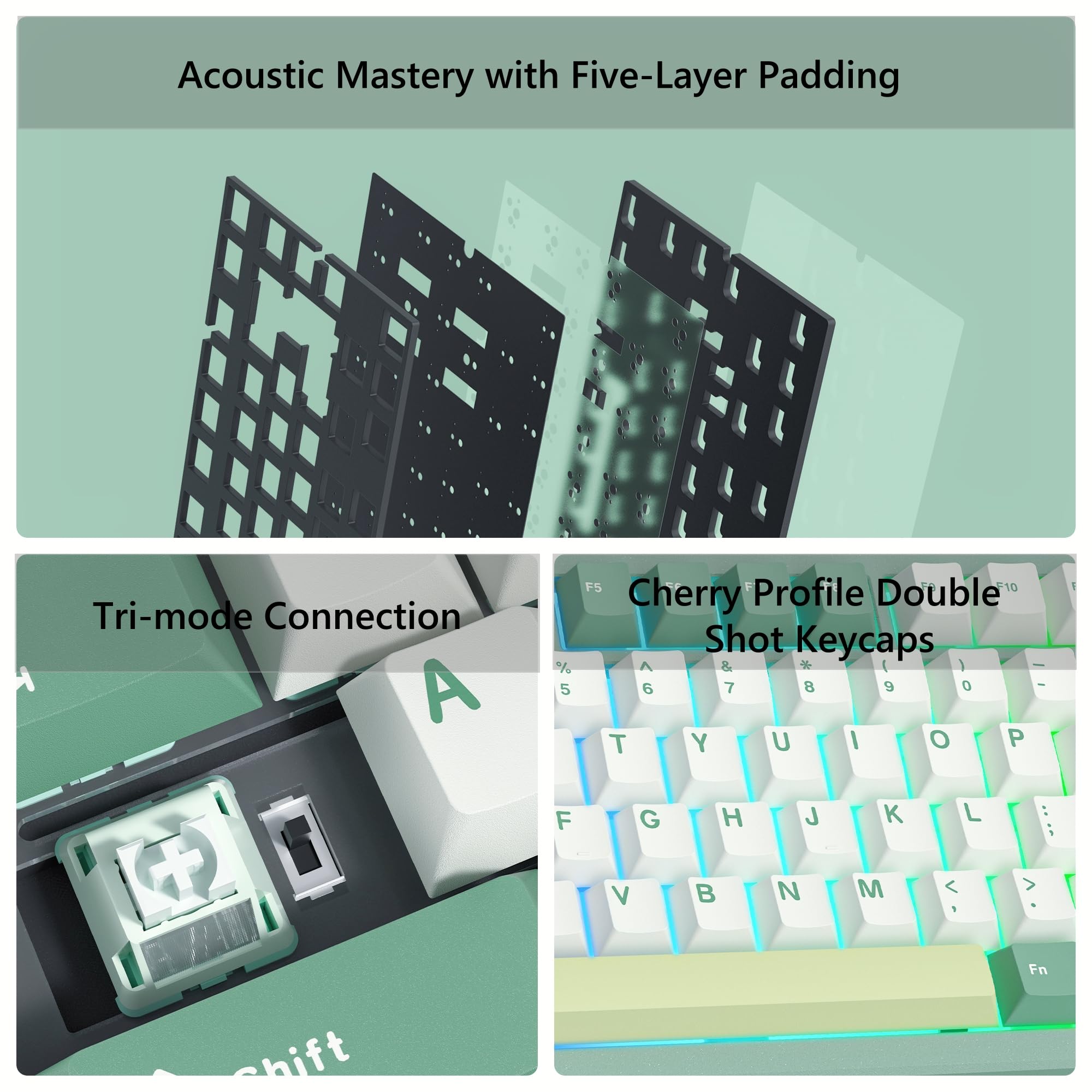 WOMIER SK75 Kablosuz Alüminyum - Gaming Keyboard Hot Swappable incelemesi ve fiyatı