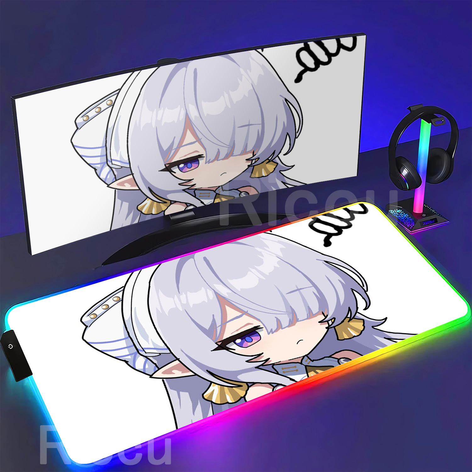 RGB Mouse Pad Velina Airgid Ze - Gaming Keyboard No Rgb incelemesi ve fiyatı