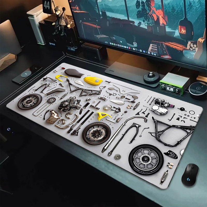 Sökme Şeması Kauçuk Mouse Pad  - Gaming Keyboard And Mouse Pad incelemesi ve fiyatı