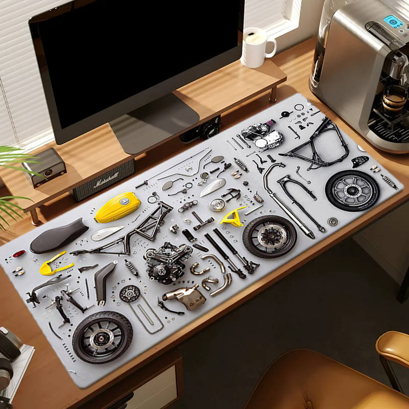 Sökme Şeması Kauçuk Mouse Pad  - Gaming Keyboard And Mouse Pad incelemesi ve fiyatı
