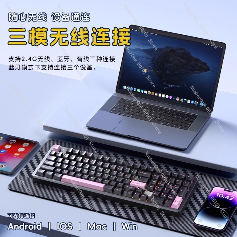 Alüminyum Alaşımlı Mekanik Kla - Gaming Keyboard Bluetooth incelemesi ve fiyatı