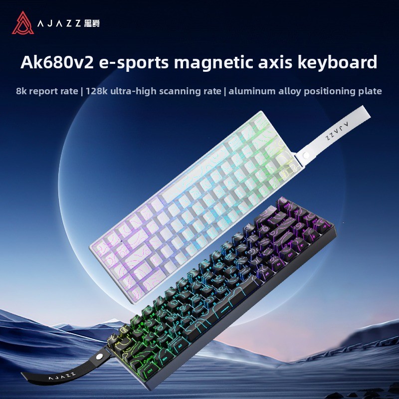 AJAZZ AK680 V2 Manyetik Eksenl - Gaming Keyboard Hot Swappable incelemesi ve fiyatı
