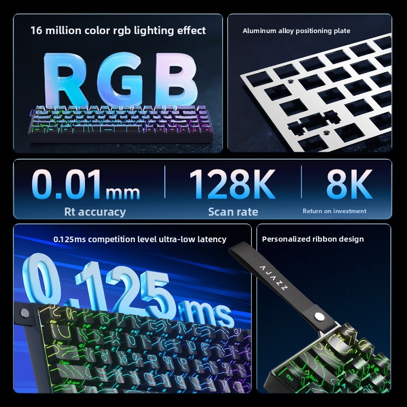 AJAZZ AK680 V2 Manyetik Eksenl - Gaming Keyboard Hot Swappable incelemesi ve fiyatı