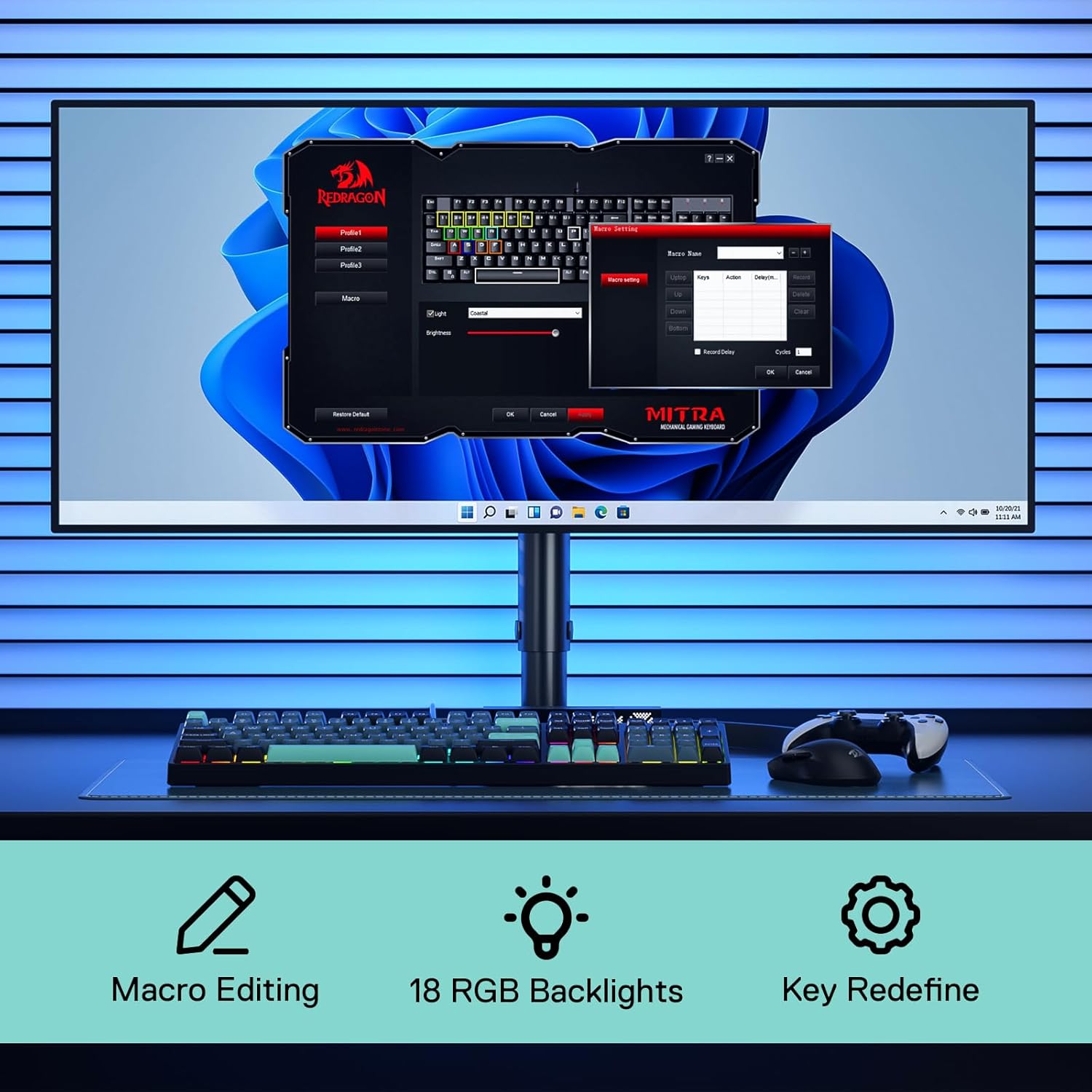 Redragon K582 SE Kablolu RGB 1 - Gaming Keyboard Thocky incelemesi ve fiyatı
