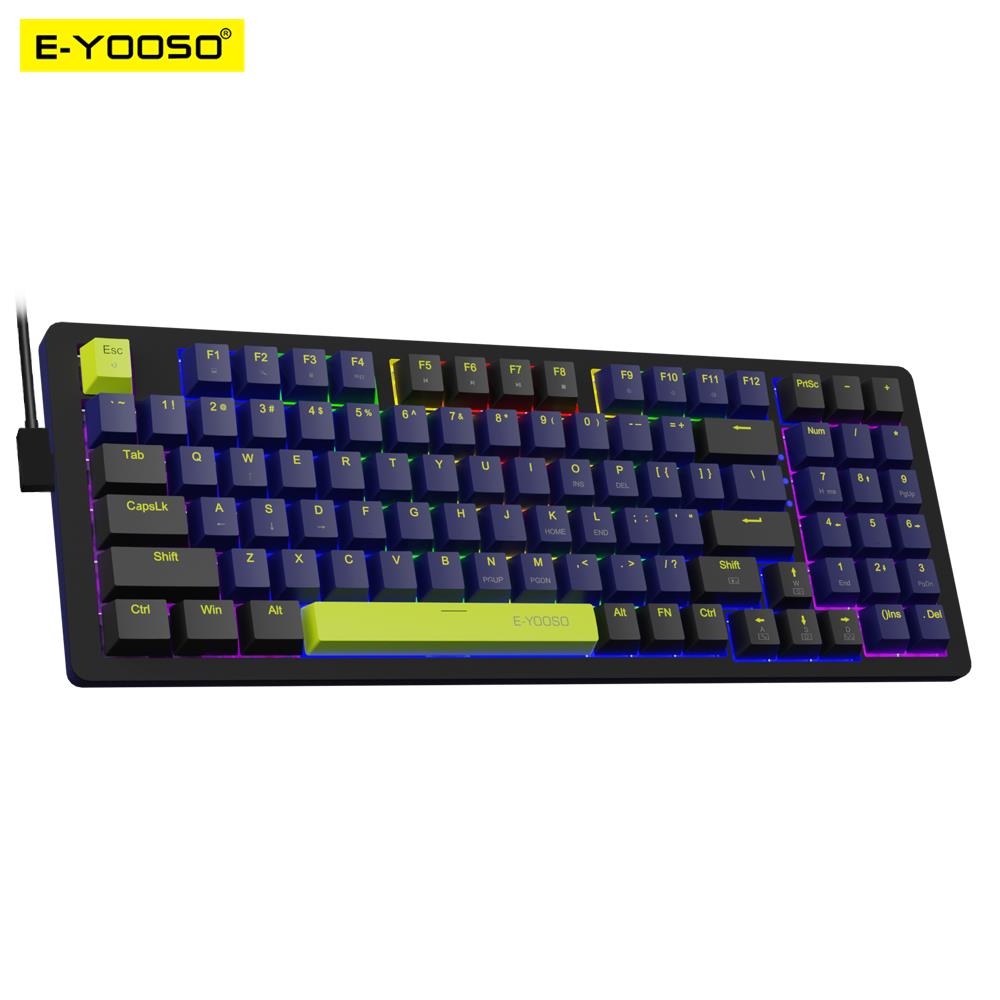 E-YOOSO Z94 USB mekanik oyun k - Gaming Keyboard Budget incelemesi ve fiyatı