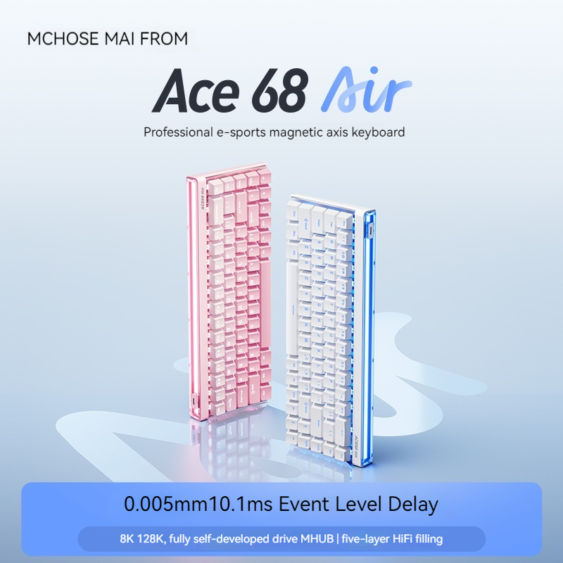 Mchose Ace68 Air Manyetik Ekse - Gaming Keyboard He incelemesi ve fiyatı