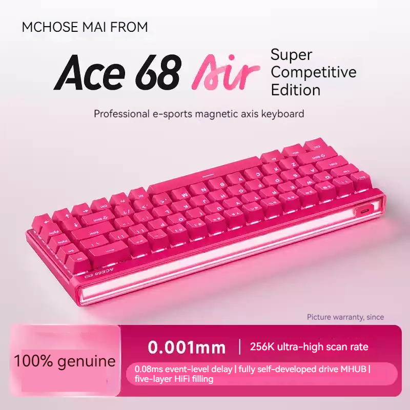 Mchose Ace68 Air Manyetik Ekse - Gaming Keyboard He incelemesi ve fiyatı