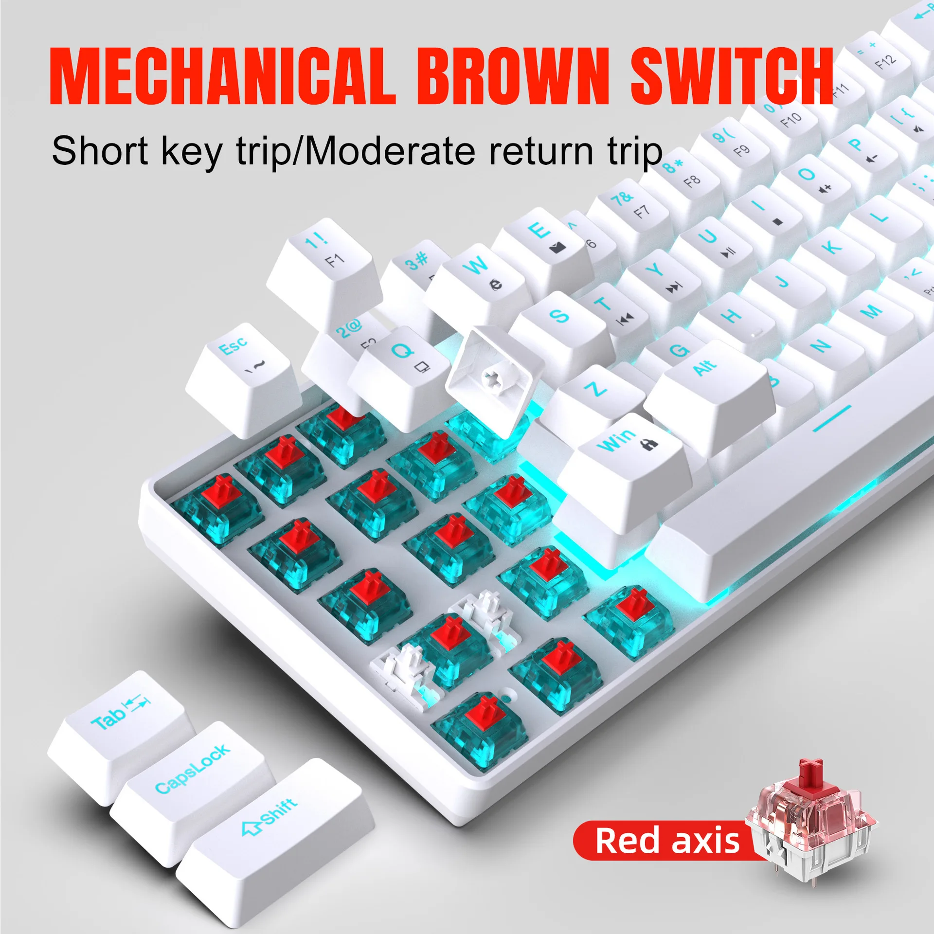 Mekanik Klavye Oyun 60% USB Be - Gaming Keyboard Budget incelemesi ve fiyatı